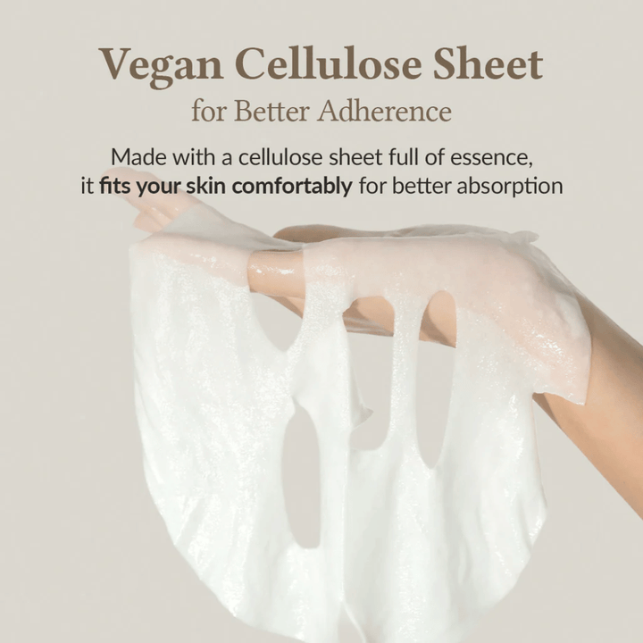 Dr. Althea 345 Relief Cream Mask vegan cellulose Sheet mask with essence for better absorption and skin comfort