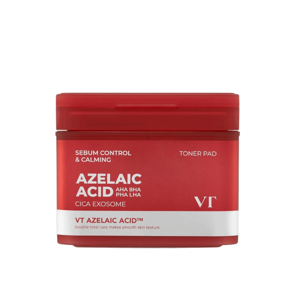 Product image of VT Azelaic Acid Cica Exosome Toner Pad – daily gentle peeling that reduces sebum and soothes the skin.