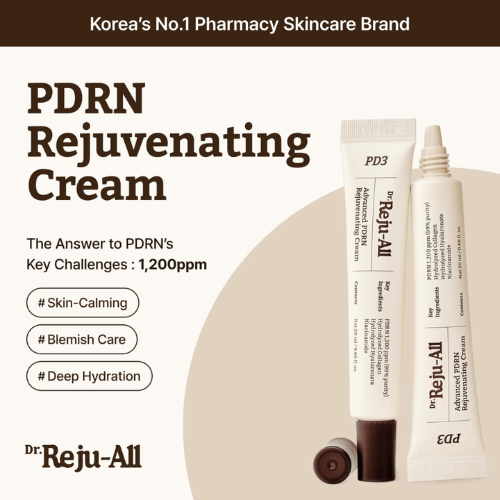 Dr. Reju-All PDRN Rejuvenating Cream – Korean pharmacy skincare with skin renewing PDRN technology