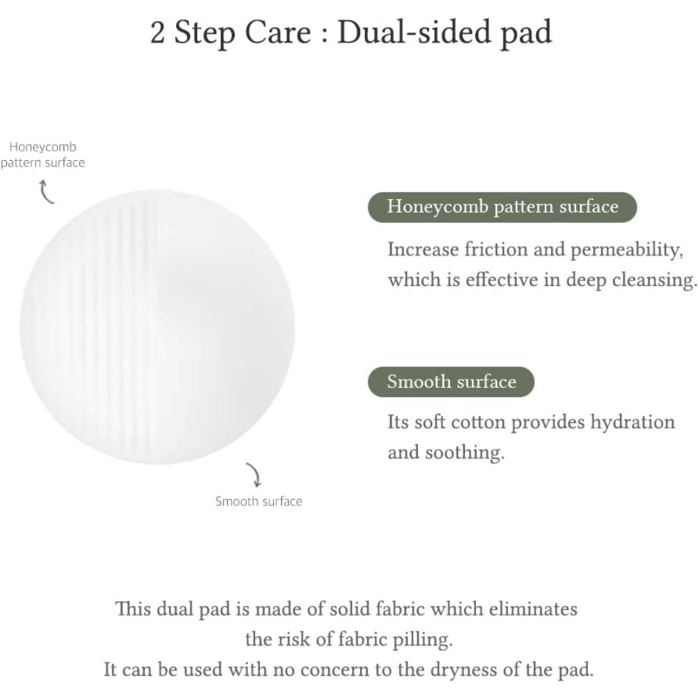 Dr. Althea 85% Anastatica Skin Conditioning Pad with a double-sided pad for gentle exfoliation, cleansing, and moisturizing skincare.