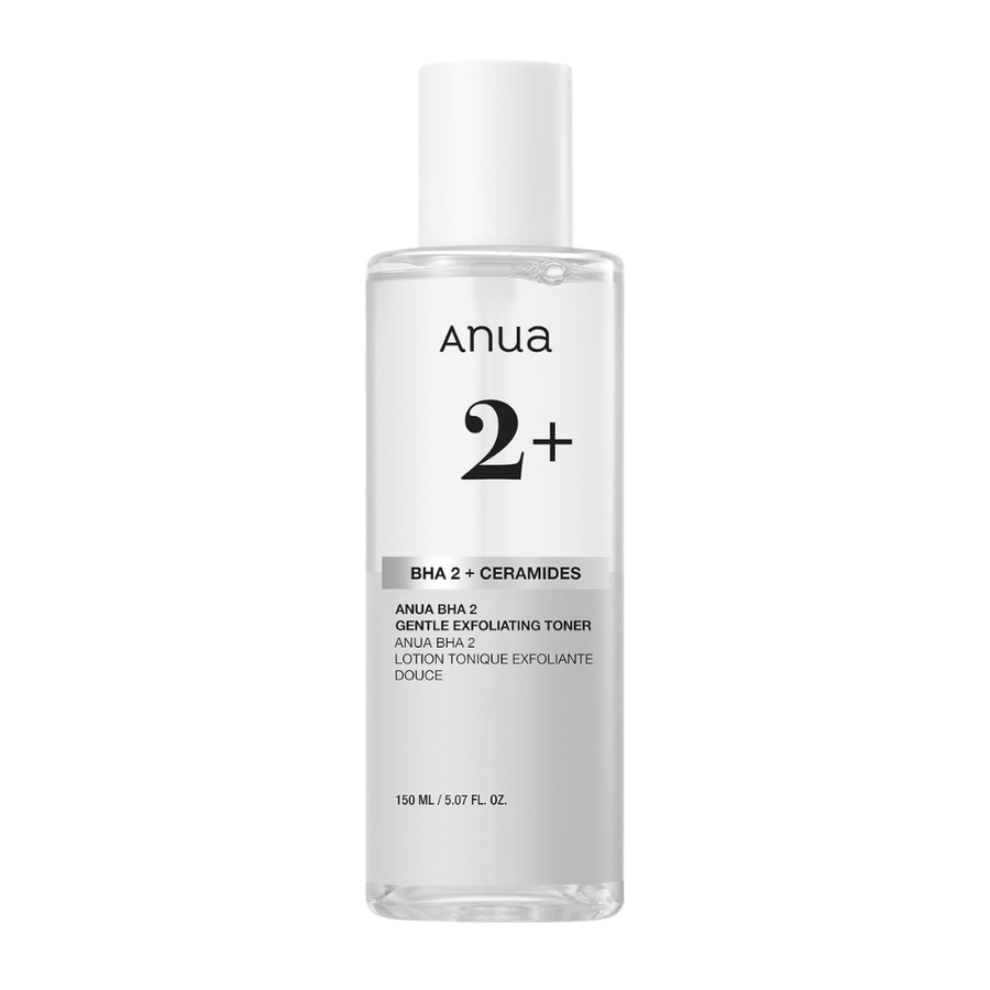 Anua BHA 2% Gentle Exfoliating Toner 150 ml – exfoliating facial water with salicylic acid and ceramides for clearer skin