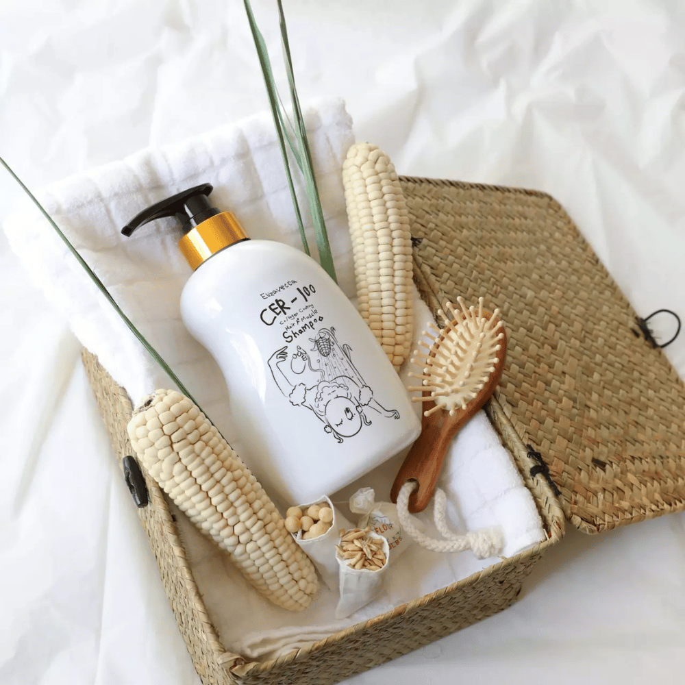 Elizavecca CER-100 Collagen Coating Shampoo – repairing shampoo with collagen for weak, frizzy, and damaged hair