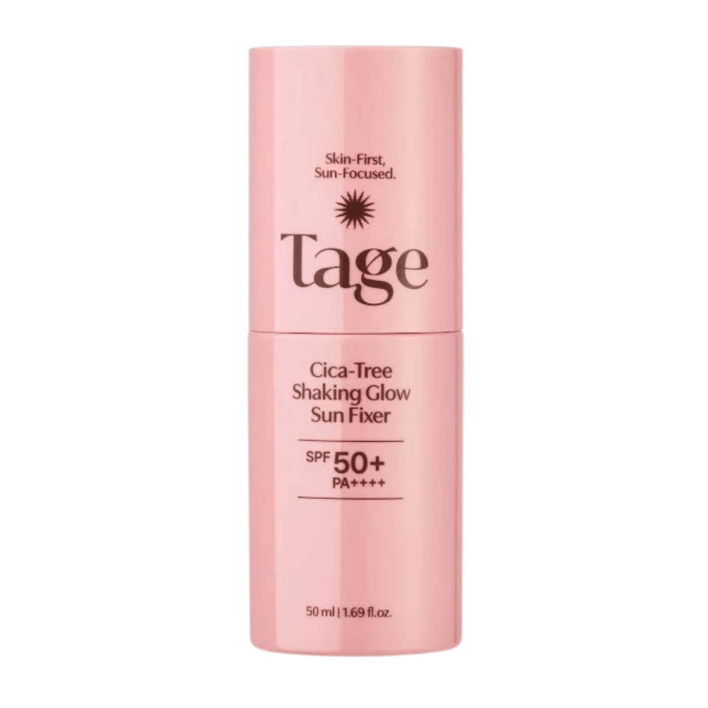 TAGE Cica-Tree Shaking Glow Sun Fixer SPF50+ PA++++ 50 ml – koreanskt solskydd