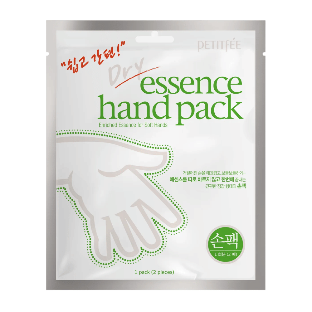 PETITFEE Dry Essence Hand Pack nourishing hand mask with shea butter, urea and hyaluronic acid for intensive moisturization