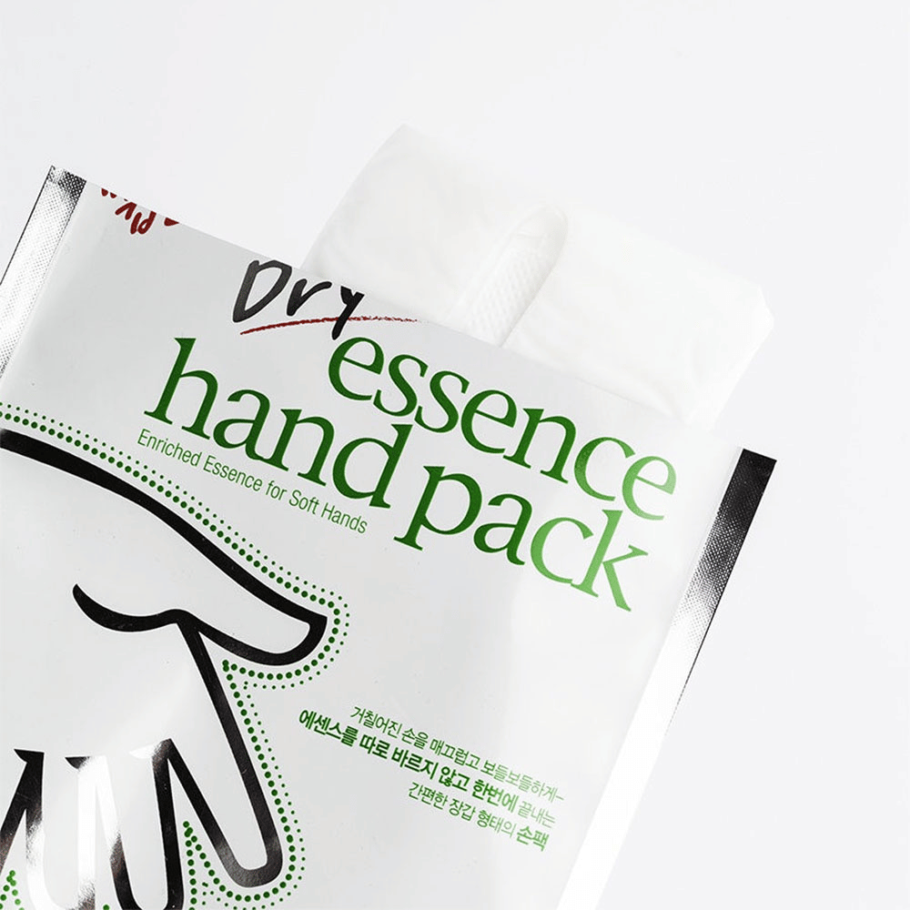 PETITFEE Dry Essence Hand Pack with moisturizing essence and gloves for soft and well-cared-for hands