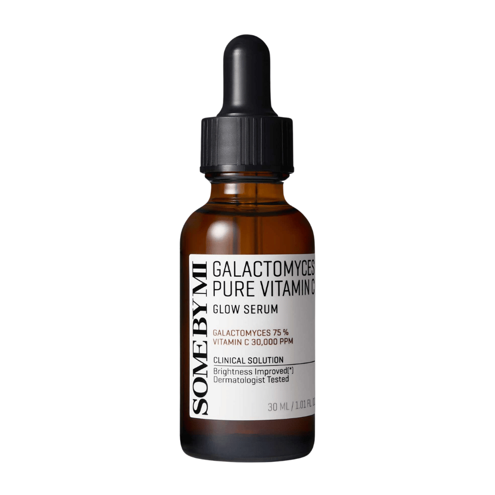 Some By Mi Galactomyces Pure Vitamin C Glow Serum is a highly concentrated skincare product with 75% galactomyces and 30,000 ppm vitamin C. This serum helps to brighten the skin, improve skin tone, and reduce the visibility of dark spots and blemishes.