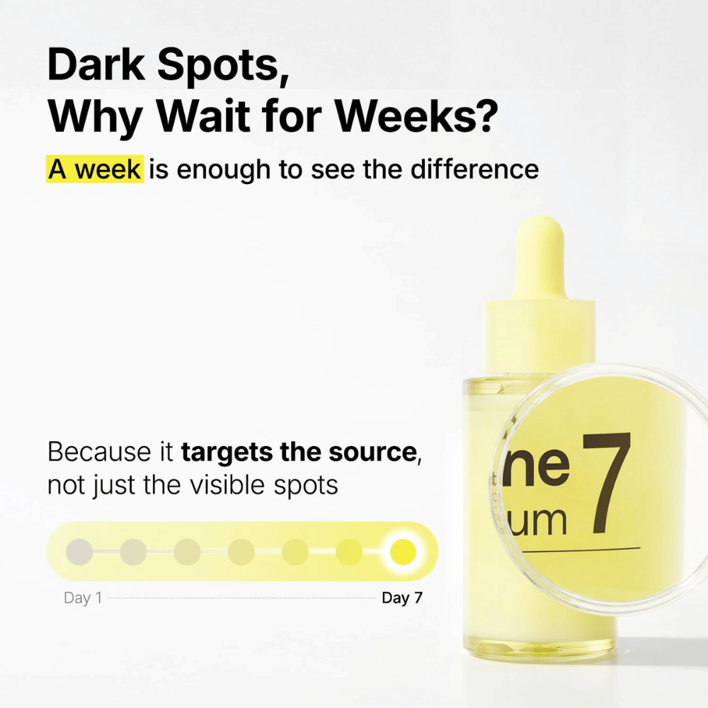 Ma:nyo Glutathione 7 Dark Spot Serum for dark spots and uneven skin tone with visible results after just one week