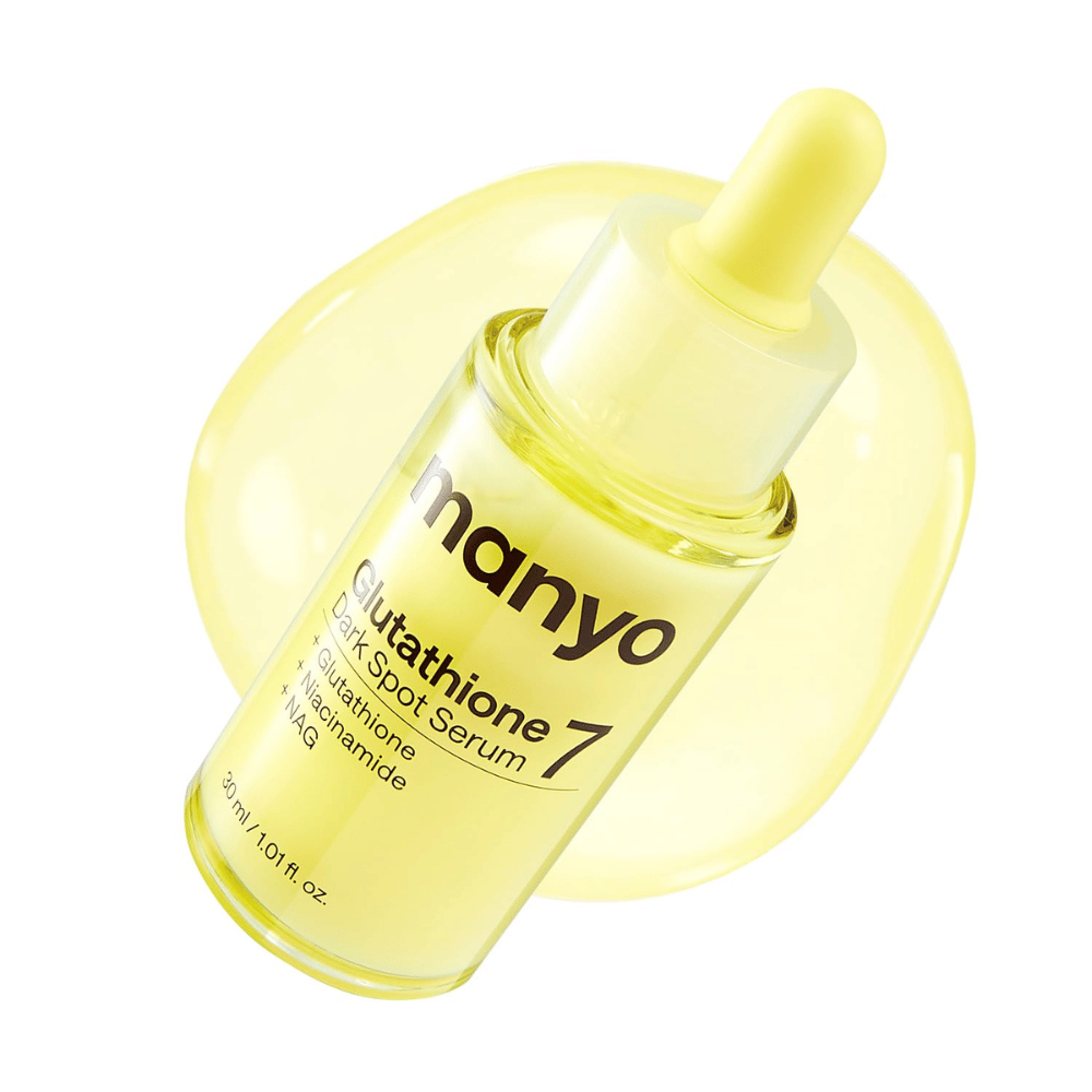 Ma:nyo Glutathione 7 Dark Spot Serum radiance-boosting serum with glutathione, niacinamide, and NAG for a more even skin tone