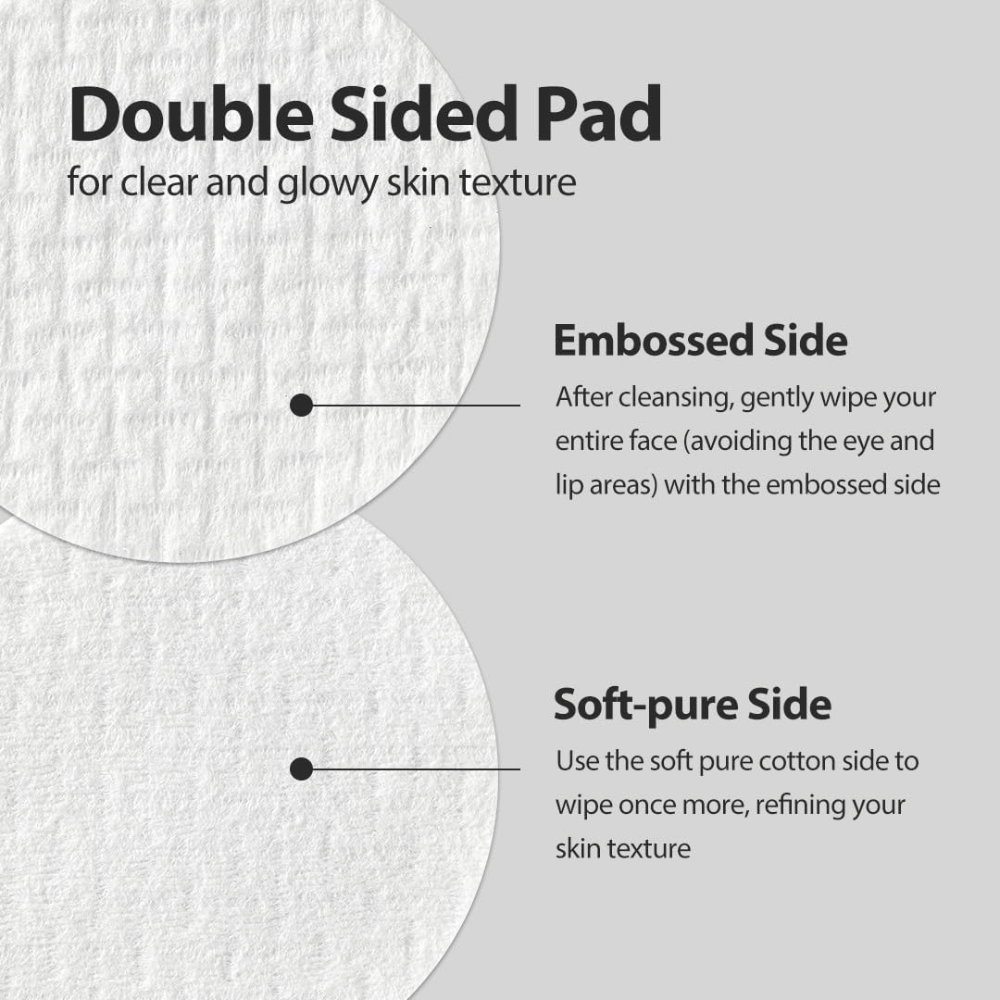 SUNGBOON EDITOR Green Tomato Pore Peeling Jumbo Pad – double-sided pads with a textured side and a soft side