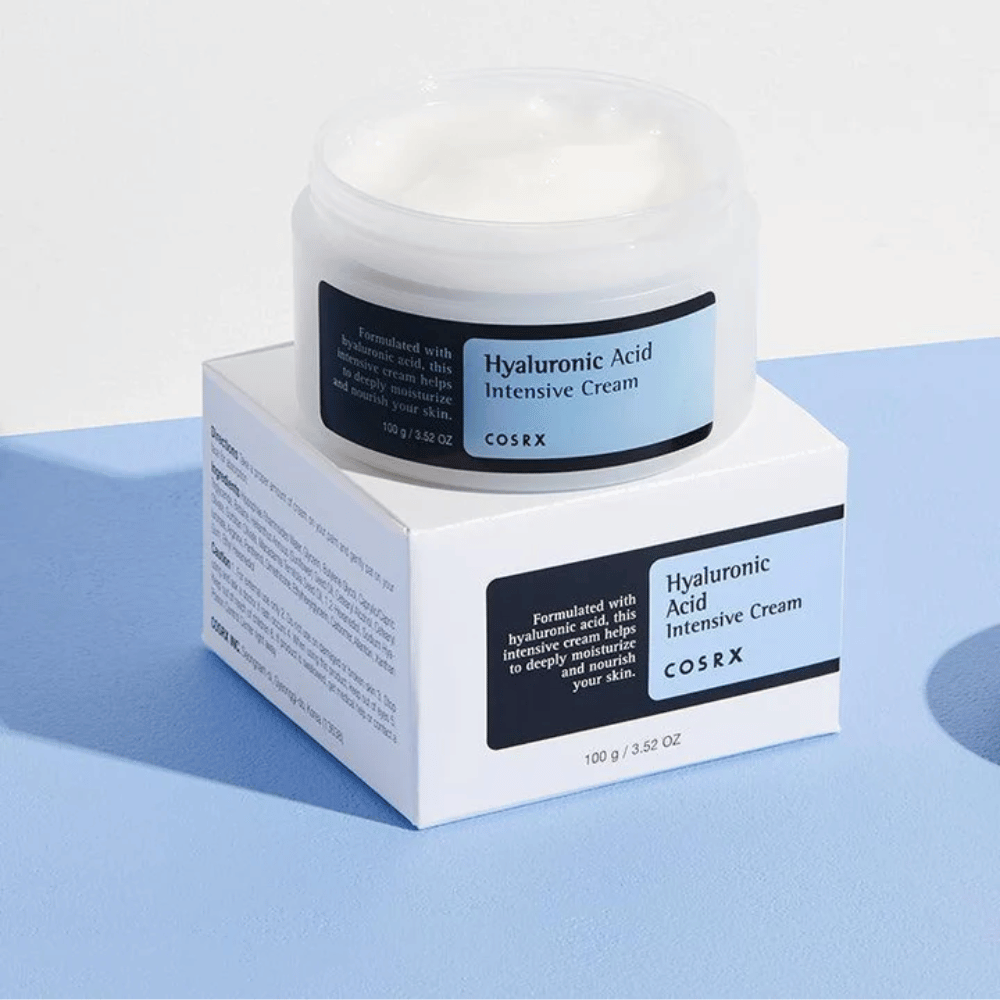 Open COSRX Hyaluronic Acid Intensive Cream – moisturizing face cream with hyaluronic acid for dry and dehydrated skin