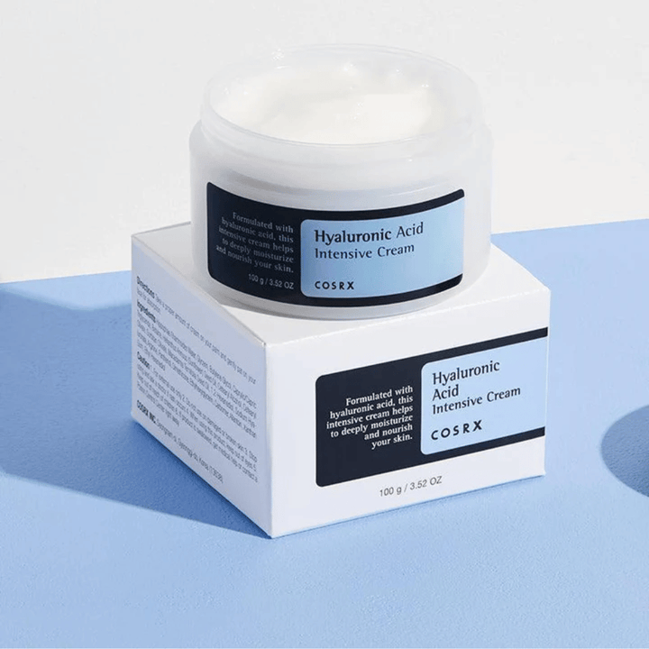 Open COSRX Hyaluronic Acid Intensive Cream – moisturizing face cream with hyaluronic acid for dry and dehydrated skin