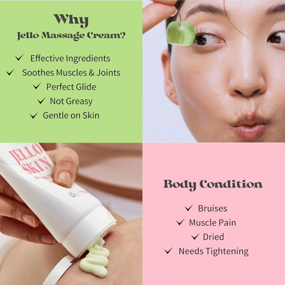 Beauty of Joseon Jello Skin Massage Cream for face and body with a silky-smooth feel, hydration, and a massage-friendly formula.