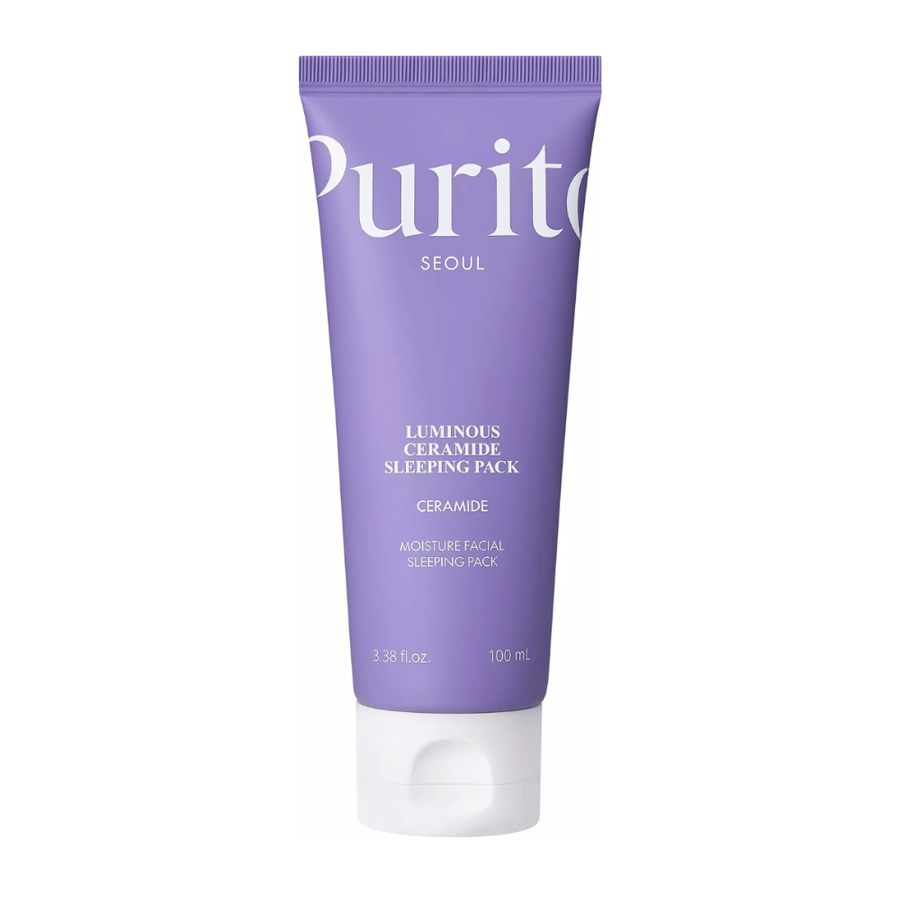 Purito SEOUL Luminous Ceramide Sleeping Pack – Korean night mask with ceramides that deeply moisturizes and repairs the skin overnight