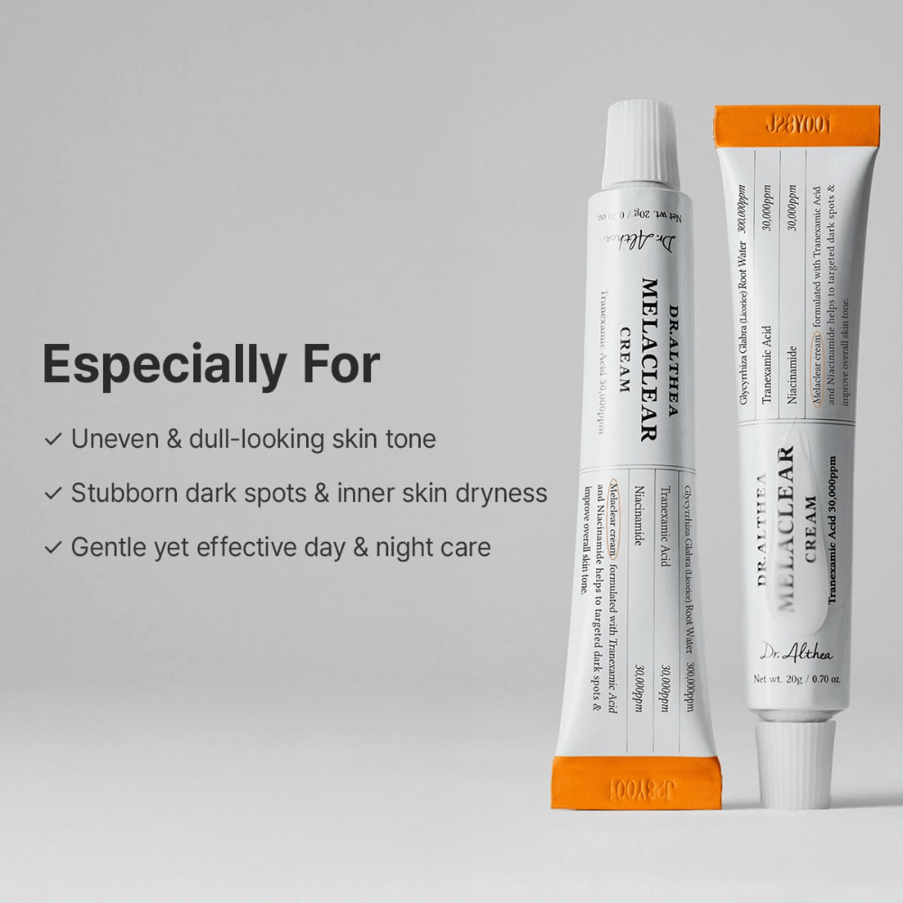 Dr. Althea Melaclear Cream for uneven skin tone and dark spots