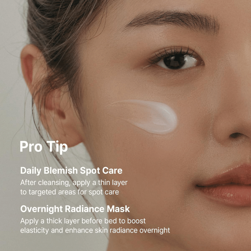 Dr. Althea Melaclear Cream used as a spot treatment and night mask