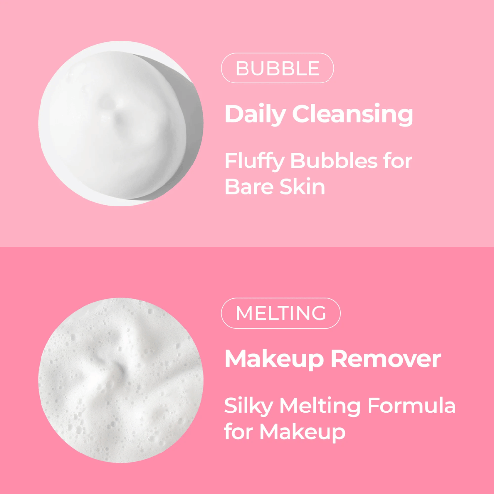 Dr. Melaxin Melting Cleanser with airy bubble foam for daily cleansing of sensitive skin