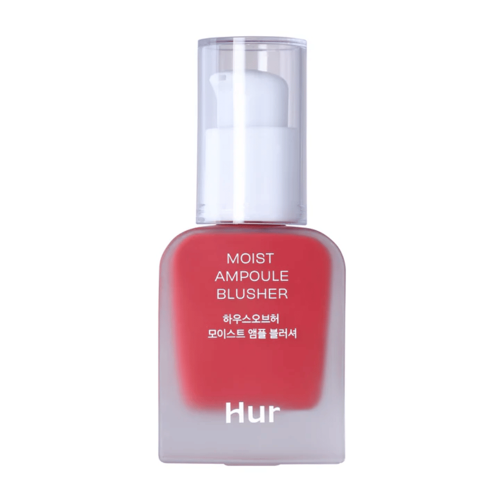 House of Hur Moist Ampoule Blusher in shade #02 Deep Plum gives a deep plum-colored tone to your cheeks. This moisturizing blush offers long-lasting hydration and a natural, fresh glow all day.