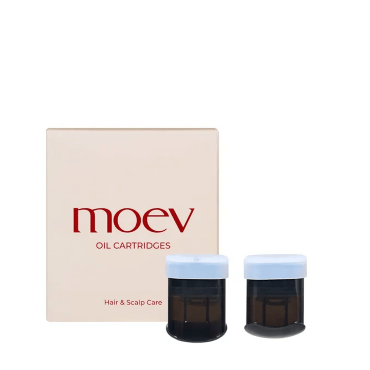 MOEV Oil Cartridges Set – refill cartridges for hair and scalp care, enriched with natural oils and active ingredients.