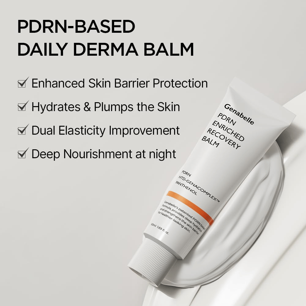 Genabelle PDRN Enriched Recovery Balm for hydration, firmer skin and a strengthened skin barrier