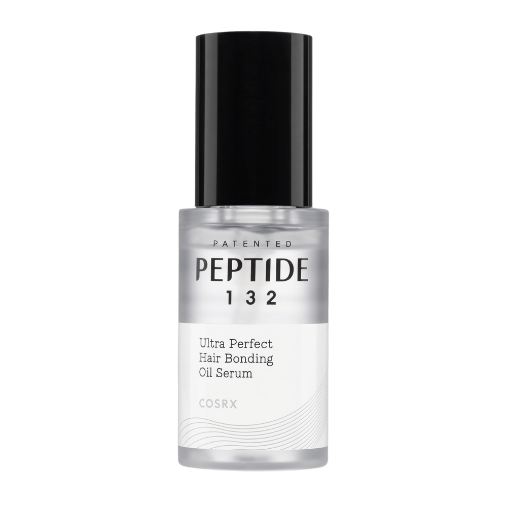 Product image of COSRX Peptide 132 Ultra Perfect Hair Bonding Oil Serum – repairing hair oil that strengthens and adds shine.