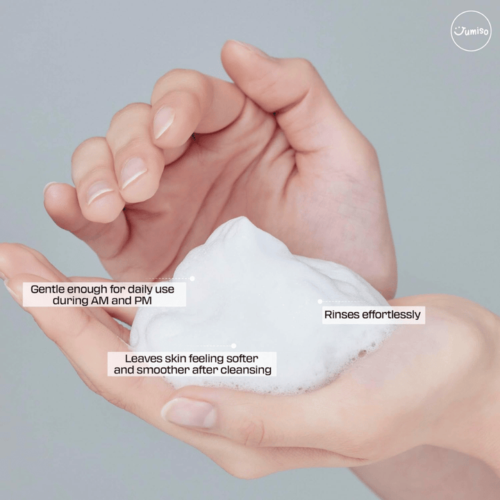 Jumiso Pore Purifying Salicylic Acid Foaming Cleanser – mild low pH face wash with salicylic acid that cleans pores and is suitable for daily use morning and evening