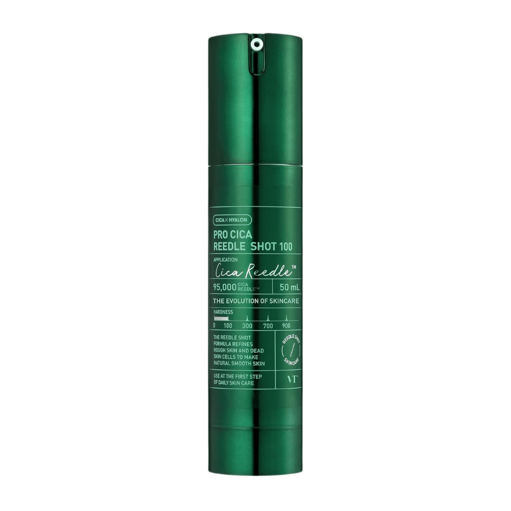 VT Cosmetics Pro Cica Reedle Shot 100 50 ml soothing serum with CICA Reedle technology for sensitive and irritated skin