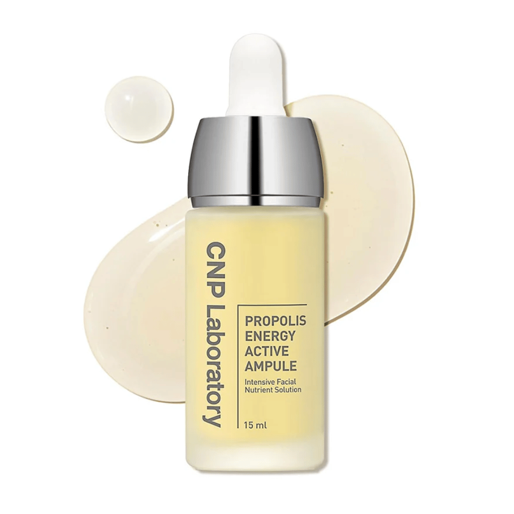 CNP Laboratory Propolis Energy Active Ampoule is an intensive nutritional solution for the face, enriched with propolis extract. It moisturizes, strengthens the skin barrier, and provides a natural glow. Ideal for sensitive skin. Use daily to promote a healthy and radiant complexion.