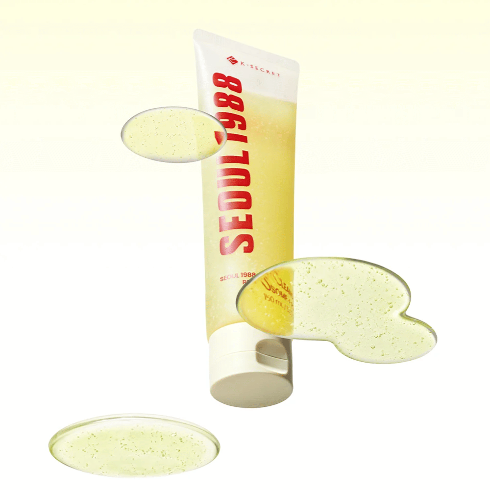 K-SECRET SEOUL 1988 Daily Gel Cleanser – gel texture with retinal liposome and pear extract