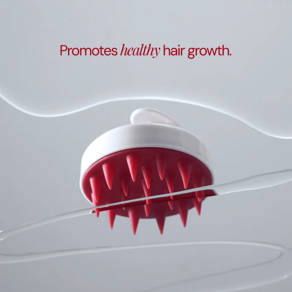 Scalp Massage Brush – scalp massage with soft silicone bristles for a healthy scalp