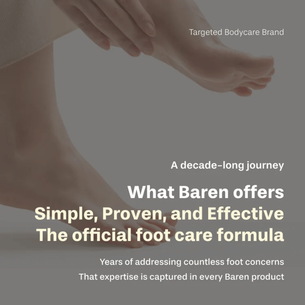 BAREN – Korean brand focused on simple and effective foot care