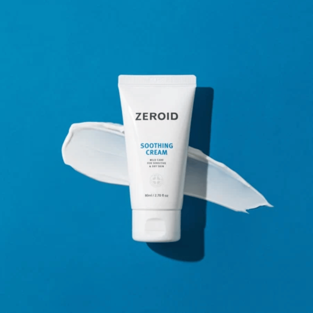 ZEROID Soothing Cream with barrier-strengthening and moisturizing properties for sensitive skin