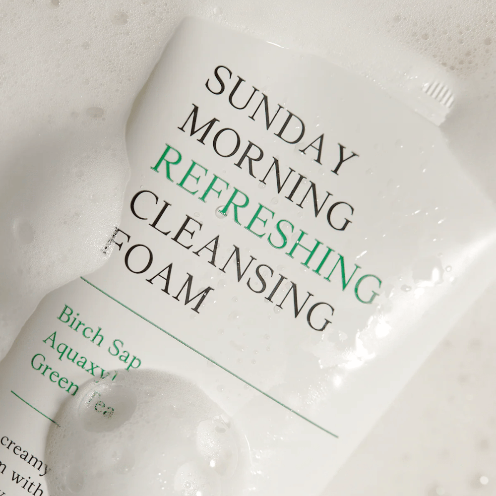 AXIS-Y Sunday Morning Refreshing Cleansing Foam with creamy cleansing foam