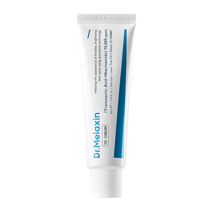 Dr.Melaxin TX Cream face cream with a high concentration of active ingredients that improves the skin's radiance and counteracts pigmentation