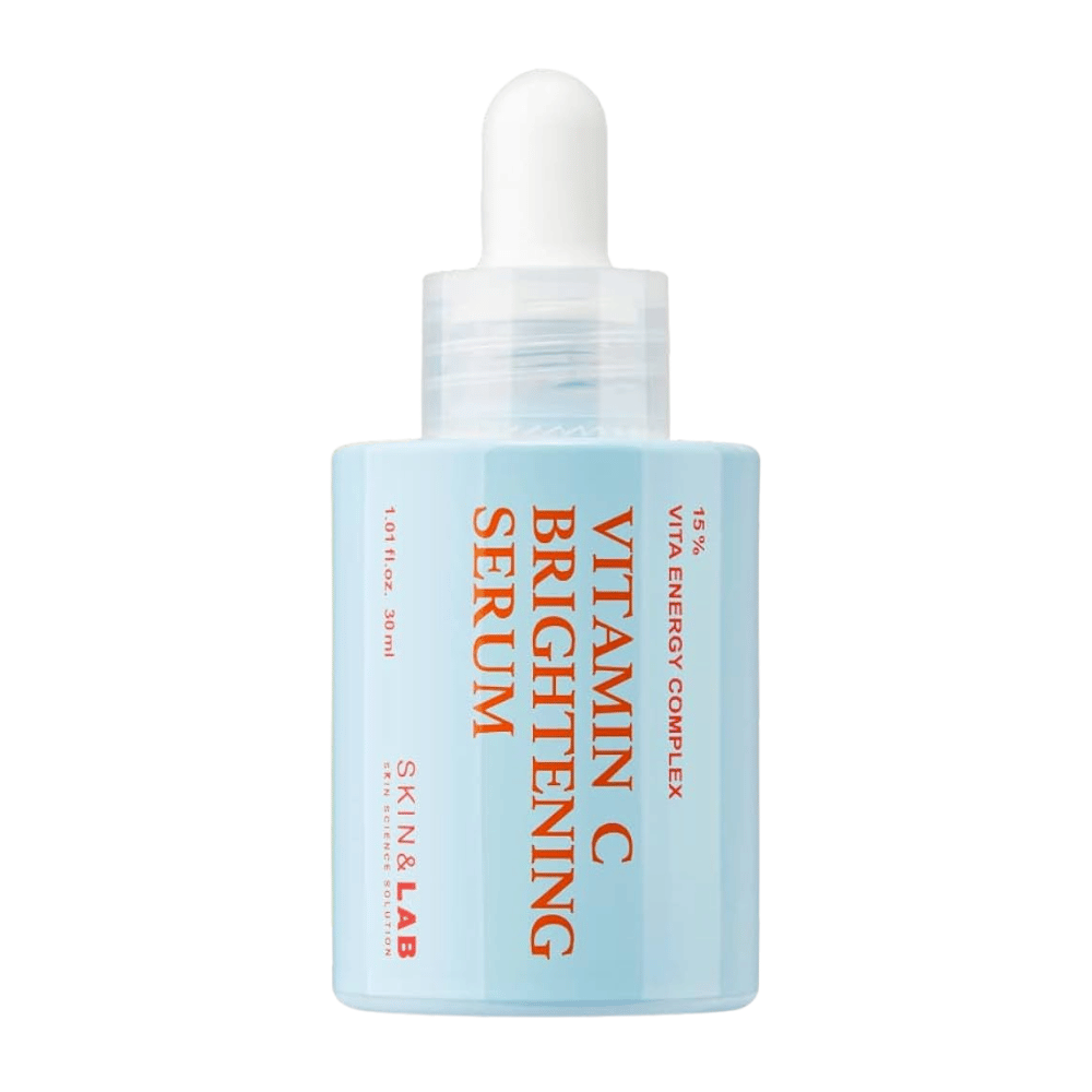 Skin&Lab Vitamin C Brightening Serum with 15% Vita Energy Complex evens out the skin tone and reduces dark spots. It moisturizes, gives the skin radiance, and improves texture, making it perfect for a radiant and healthy look.