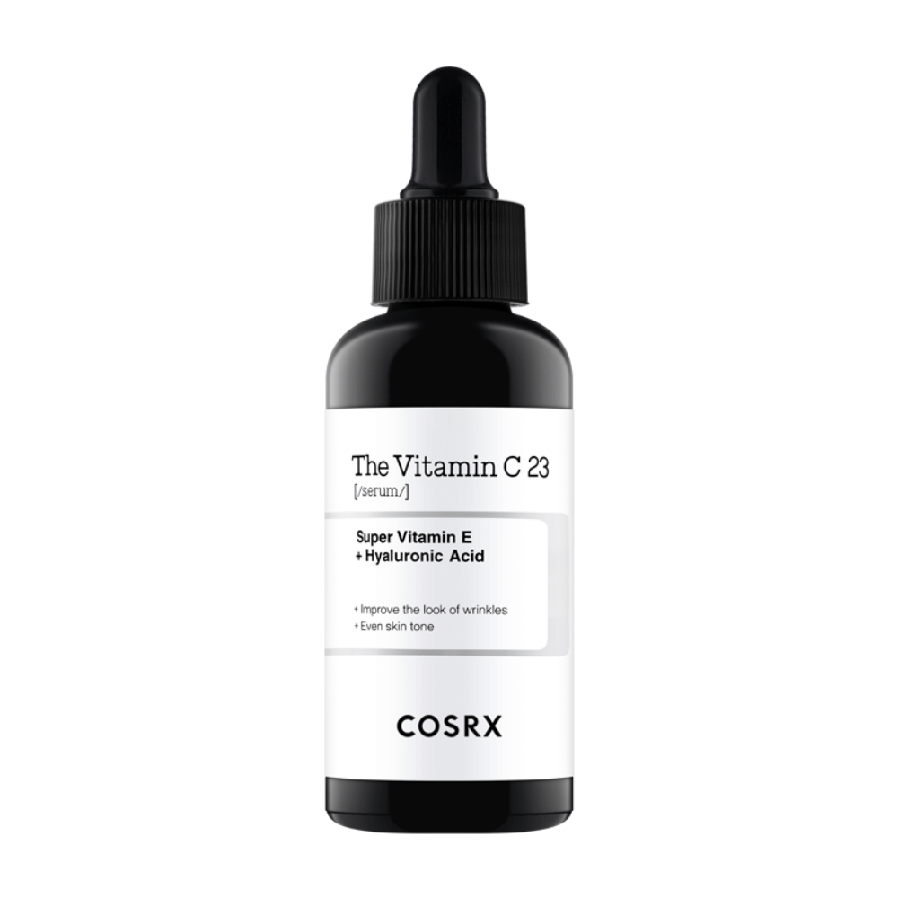 COSRX's The Vitamin C 23 Serum 20g targets hyperpigmentation.